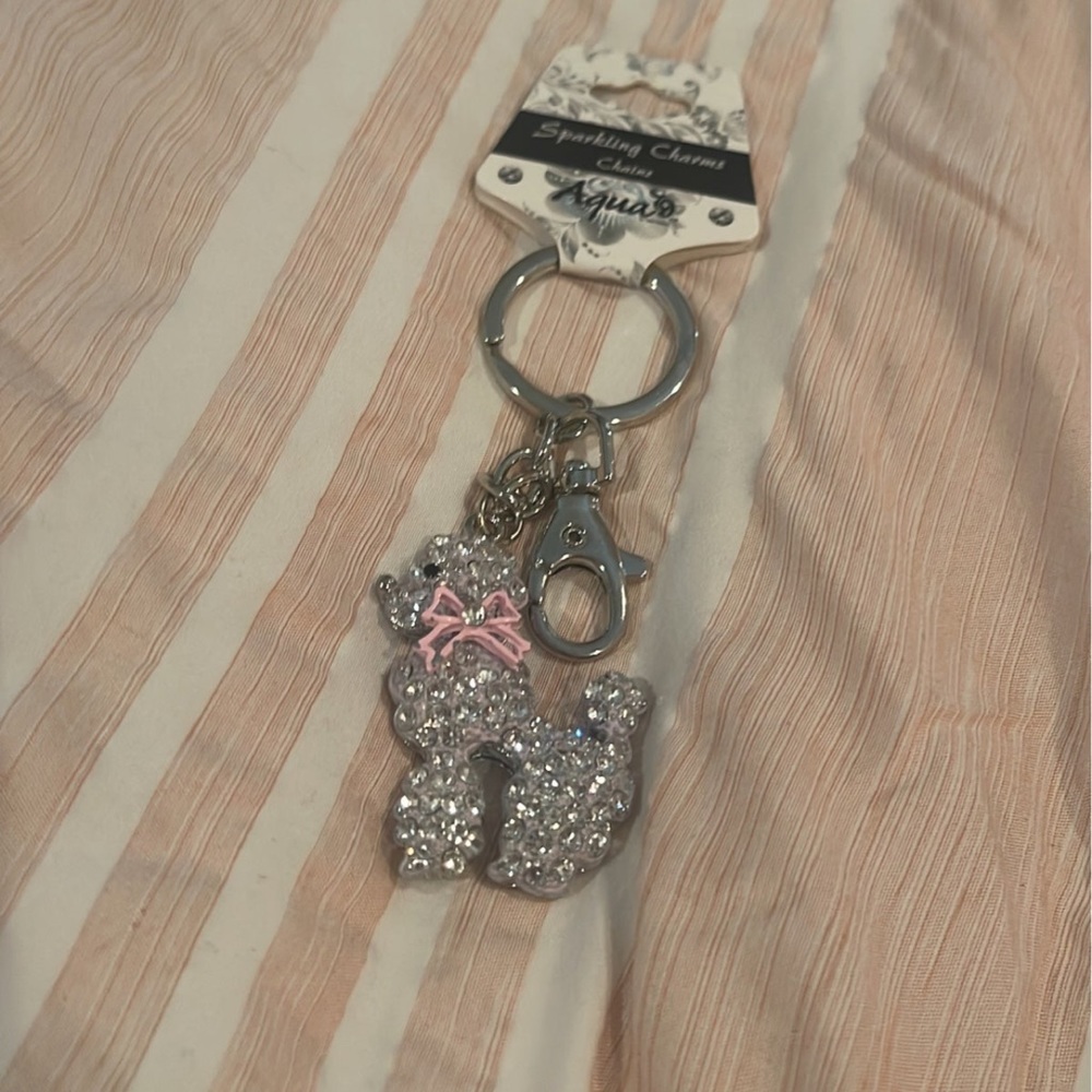 Dog keychain